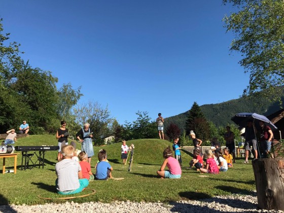 Sommerfest Pfarrkindergarten / Pater Ulrich Diel OSB