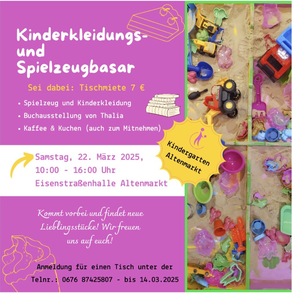 Kinderkleidungs- und Spielzeugbasar / Bianca Pirker